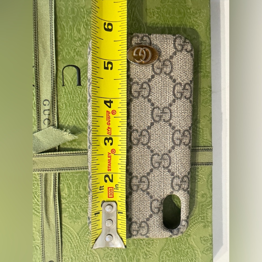 Gucci GG Supreme Ophidia I phone X/XS Phone Case - Picture 8 of 9